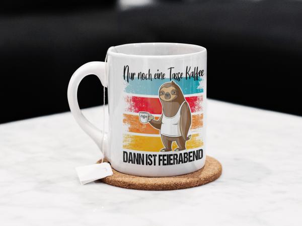 Tasse/Kaffeebecher Nur noch eine Tasse Kaffee...